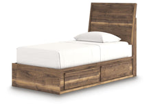 Load image into Gallery viewer, Chirason Twin Panel Bed with Storage
