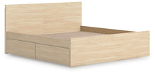 Load image into Gallery viewer, Onita King Panel Platform Bed with 1 Side Storage
