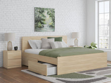 Load image into Gallery viewer, Onita King Panel Platform Bed with 1 Side Storage
