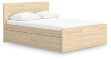 Load image into Gallery viewer, Onita Queen Panel Platform Bed with 1 Side Storage
