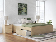 Load image into Gallery viewer, Onita King Platform Bed with 1 Side Storage

