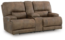 Load image into Gallery viewer, Beckley Place PWR REC Loveseat/CON/ADJ HDRST
