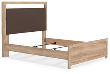 Load image into Gallery viewer, Kinlanni Queen Upholstered Panel Bed
