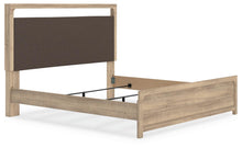Load image into Gallery viewer, Kinlanni King Upholstered Panel Bed
