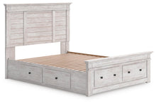 Load image into Gallery viewer, Makidern Queen Panel Storage Bed
