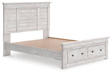 Load image into Gallery viewer, Makidern Queen Panel Storage Bed
