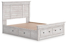 Load image into Gallery viewer, Makidern Queen Panel Storage Bed
