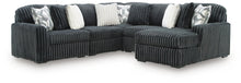Load image into Gallery viewer, Midnight-Madness 5-Piece Sectional with Chaise
