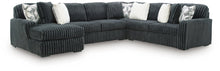 Load image into Gallery viewer, Midnight-Madness 4-Piece Sectional with Chaise
