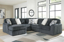 Load image into Gallery viewer, Midnight-Madness 5-Piece Sectional with Chaise
