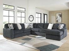 Load image into Gallery viewer, Midnight-Madness 4-Piece Sectional with Chaise
