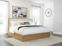 Load image into Gallery viewer, Pamaria California King Upholstered Panel Bed
