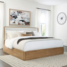 Load image into Gallery viewer, Pamaria California King Upholstered Panel Bed

