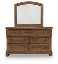 Load image into Gallery viewer, Zackaryn Dresser and Mirror
