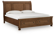 Load image into Gallery viewer, Zackaryn California King Sleigh Storage Bed
