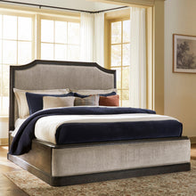 Load image into Gallery viewer, Wickenger King Upholstered Panel Bed
