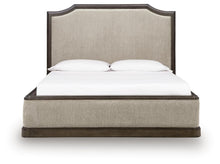 Load image into Gallery viewer, Wickenger King Upholstered Panel Bed
