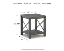 Load image into Gallery viewer, Freedan Square End Table
