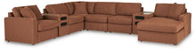 Load image into Gallery viewer, Modmax 8-Piece Sectional with Storage Chaise and Audio Consoles
