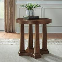 Load image into Gallery viewer, Rustic Plains Round End Table
