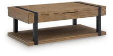 Load image into Gallery viewer, Jorannti Rect Lift Top Cocktail Table
