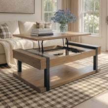 Load image into Gallery viewer, Jorannti Rect Lift Top Cocktail Table
