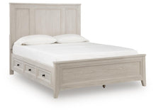 Load image into Gallery viewer, Darbonton Queen Panel Storage Bed
