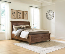 Load image into Gallery viewer, Zackaryn Queen Sleigh Storage Bed
