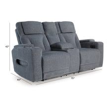 Load image into Gallery viewer, Studio Cave PWR REC Loveseat/CON/ADJ HDRST
