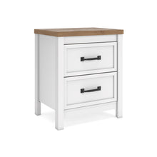 Load image into Gallery viewer, Kerisden Two Drawer Night Stand
