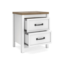 Load image into Gallery viewer, Kerisden Two Drawer Night Stand
