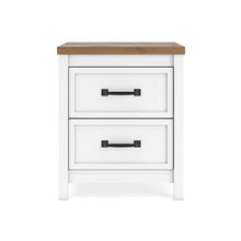 Load image into Gallery viewer, Kerisden Two Drawer Night Stand
