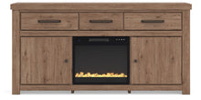 Load image into Gallery viewer, Garistyn 73" TV Stand with Electric Fireplace
