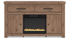 Load image into Gallery viewer, Garistyn 62" TV Stand with Electric Fireplace
