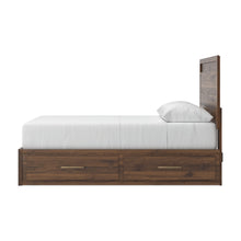 Load image into Gallery viewer, Janfyn Queen Panel Bed with 2 Sided Storage
