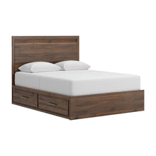 Load image into Gallery viewer, Janfyn Queen Panel Bed with Storage

