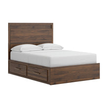 Load image into Gallery viewer, Janfyn Full Panel Platform Bed with Storage
