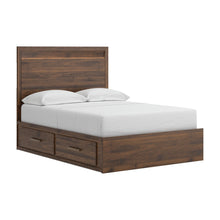 Load image into Gallery viewer, Janfyn Full Panel Platform Bed with Storage
