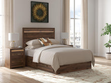 Load image into Gallery viewer, Janfyn Full Panel  Bed with 2 Sided Storage
