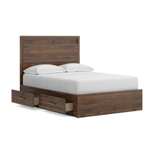 Load image into Gallery viewer, Janfyn Full Panel  Bed with 2 Sided Storage
