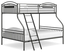 Load image into Gallery viewer, Lanceburg Twin/Full Bunk Bed w/Ladder
