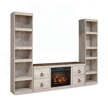 Load image into Gallery viewer, Willowton 3-Piece Entertainment Center with Electric Fireplace
