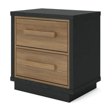 Load image into Gallery viewer, Kozmour Two Drawer Night Stand
