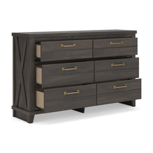 Load image into Gallery viewer, Vonitta Bay Six Drawer Dresser

