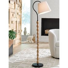 Load image into Gallery viewer, Corinwell Wood Floor Lamp (1/CN)
