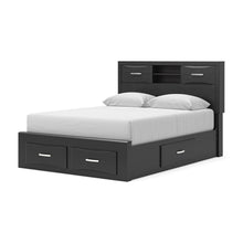 Load image into Gallery viewer, Stabotta Queen Bookcase Bed with Storage
