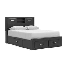 Load image into Gallery viewer, Stabotta Queen Bookcase Bed with Storage

