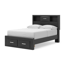 Load image into Gallery viewer, Stabotta Full Bookcase Storage Bed
