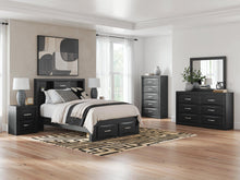 Load image into Gallery viewer, Stabotta Full Bookcase Storage Bed
