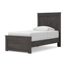 Load image into Gallery viewer, Vonitta Bay Twin Panel Bed with Storage
